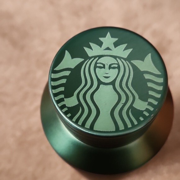 Starbucks 2022 Green Gold Ombre Vacuum Insulated 20oz Water Bottle Tumbler - Picture 5 of 7